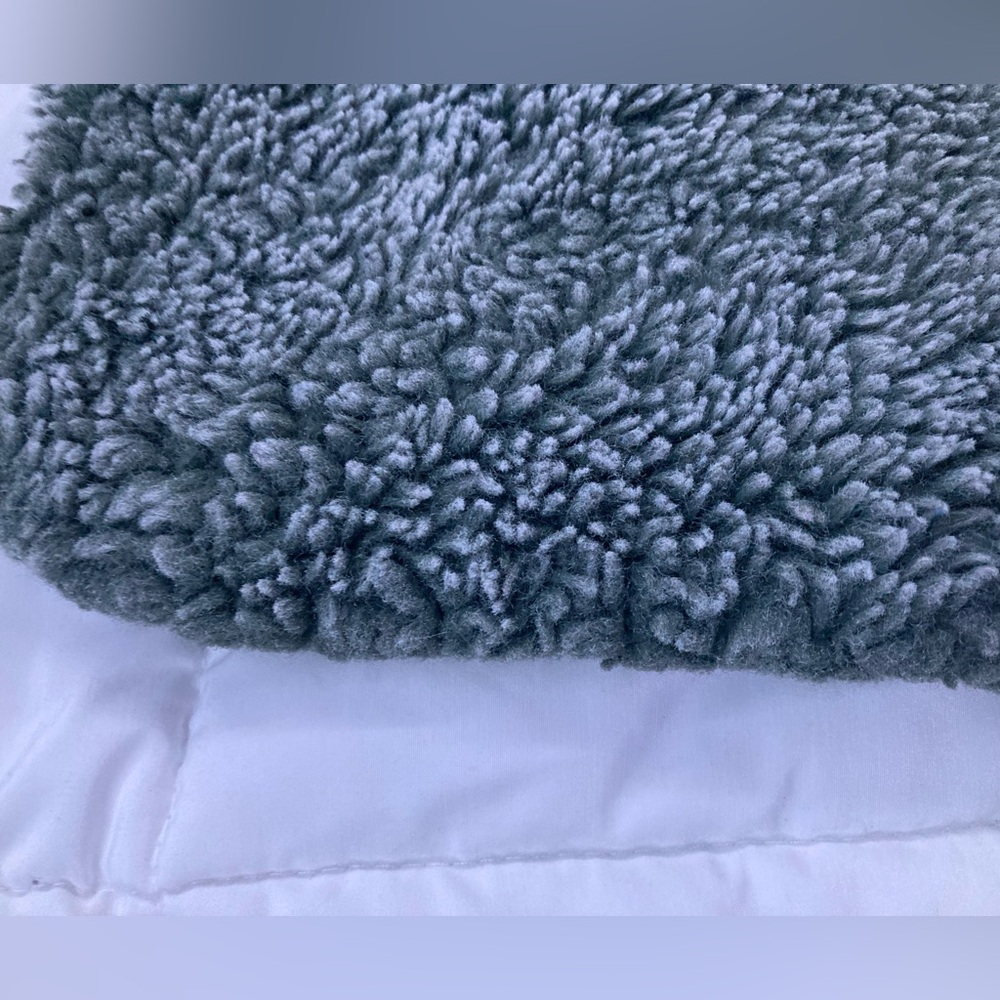 UGG Soft Faux (19" X 19") Gray Pillow Case - Picture 7 of 8